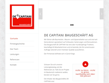 Tablet Screenshot of decapitanibau.ch